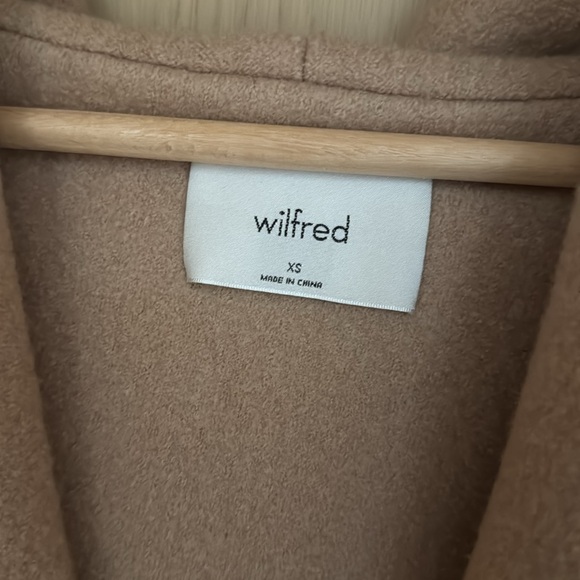 Wilfred, Aritzia, camel colored robe coat size XS - Picture 3 of 5